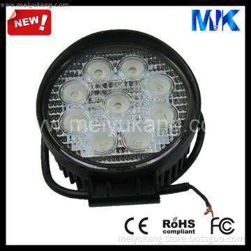 Nice quality round 24w 10~30V Epistar 1250lm led driving light